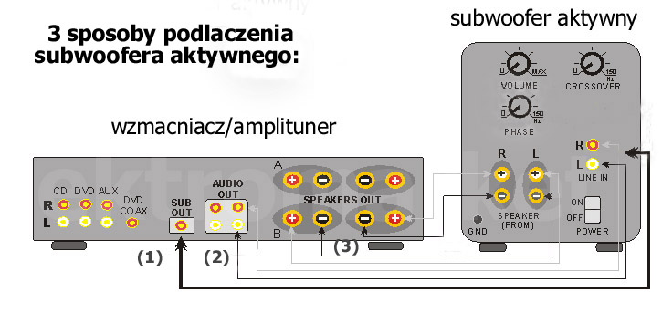 Jak Podłączyć Subwoofer Aktywny Do Wzmacniacza